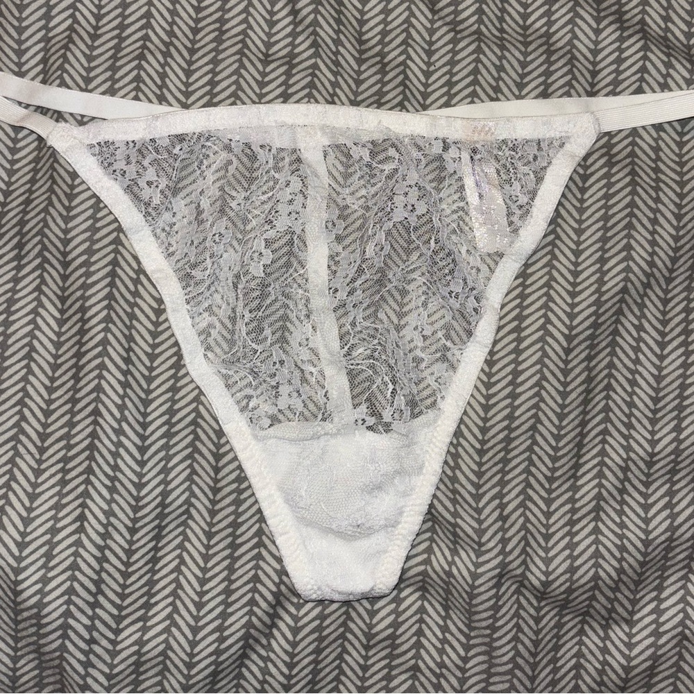 Torrid White Lace Panty